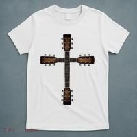 Cool Christian Guitar Cross Cute Musician Guitarist T-Shirt thumb 5