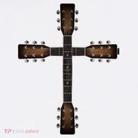 Cool Christian Guitar Cross Cute Musician Guitarist Mousepad thumb 1