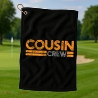 Cousin Crew Gift Golf Towel thumb 1