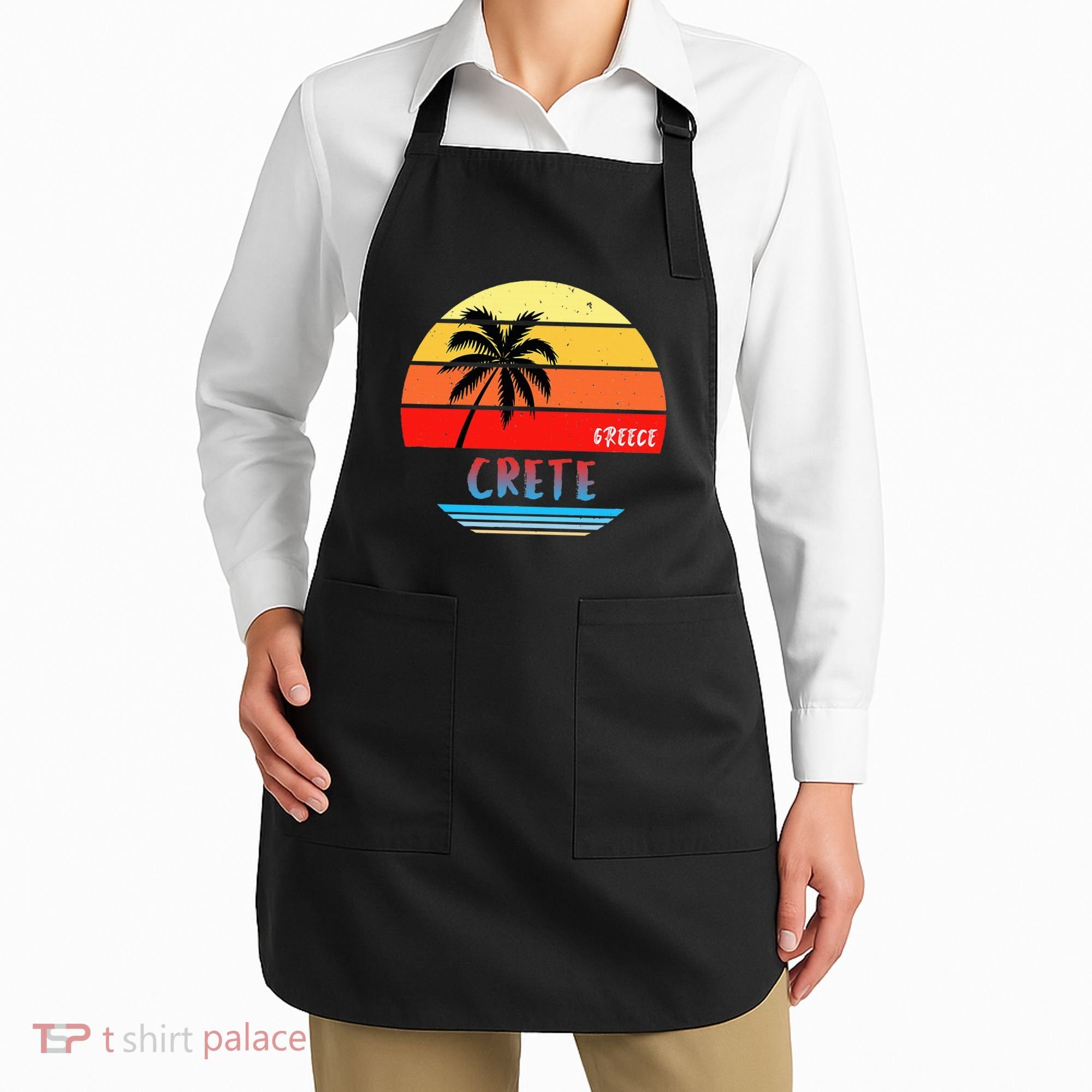 Crete Crete Greece Apron