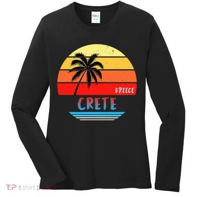 Crete Crete Greece Women's Long Sleeve Shirt