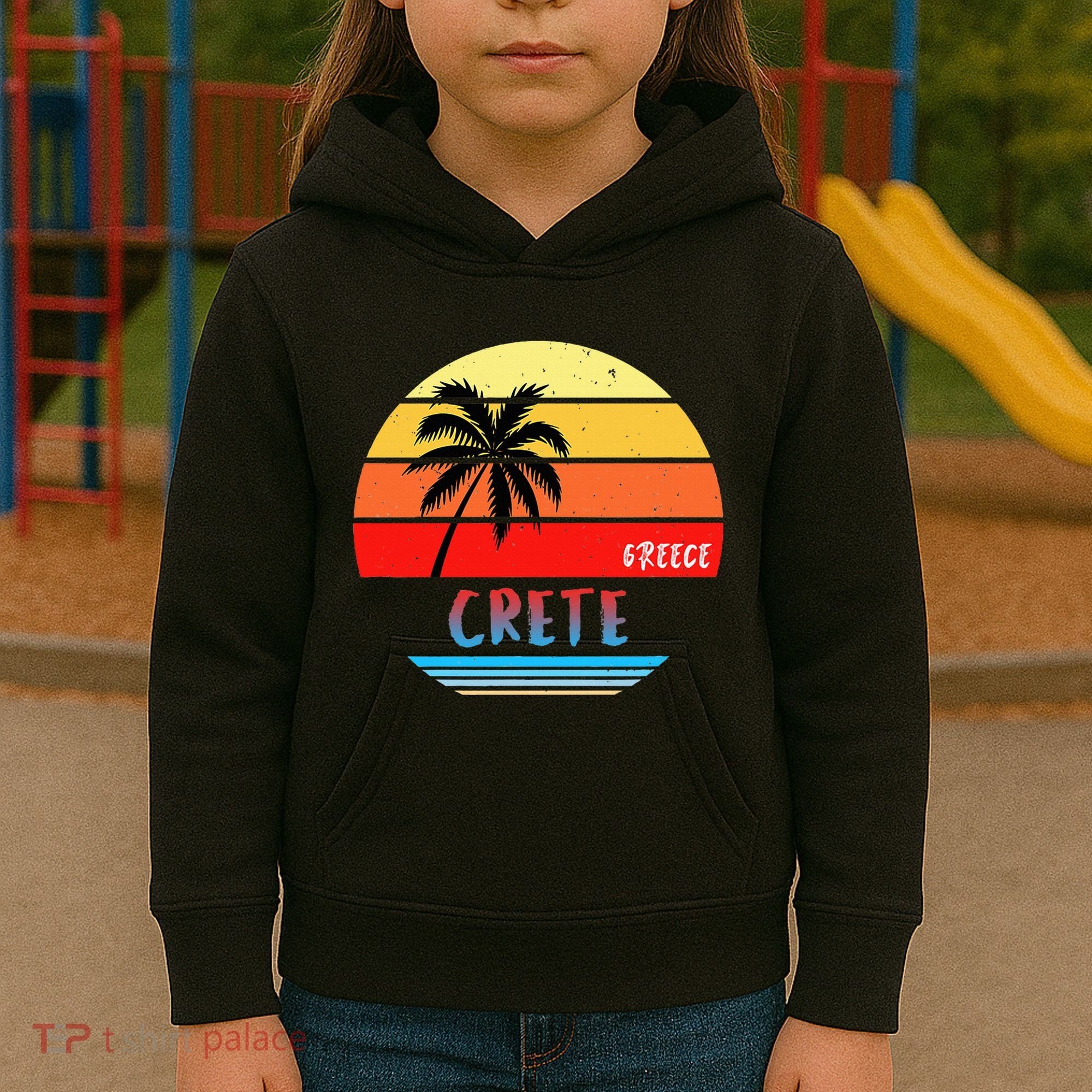 Crete Crete Greece Kids Hoodie