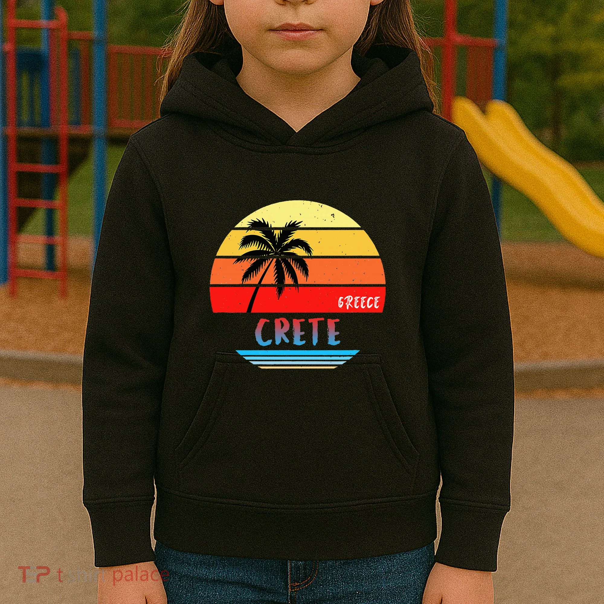 Crete Crete Greece Kids Hoodie