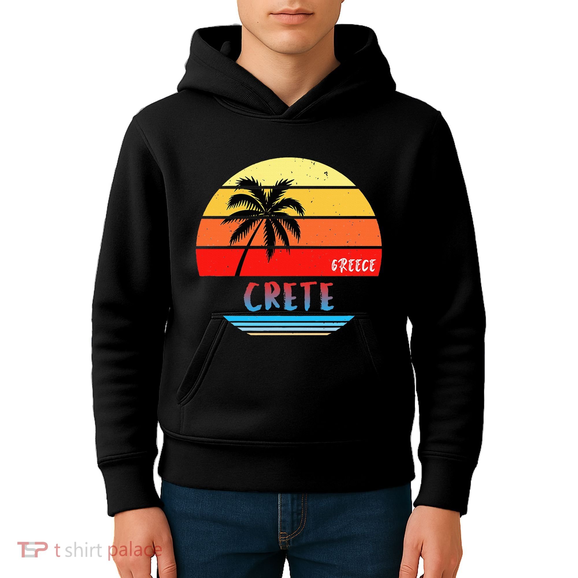 Crete Crete Greece Kids Hoodie