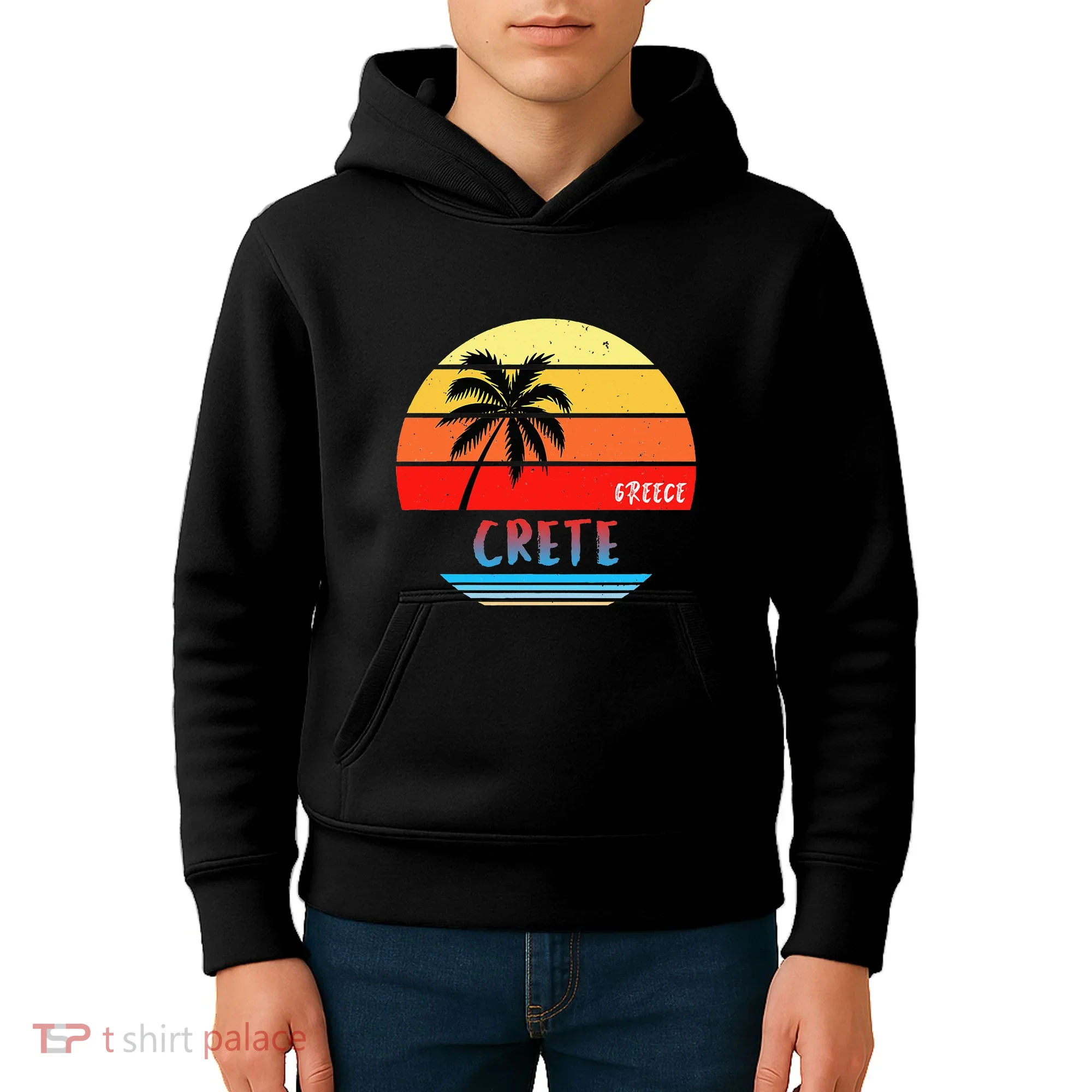 Crete Crete Greece Kids Hoodie