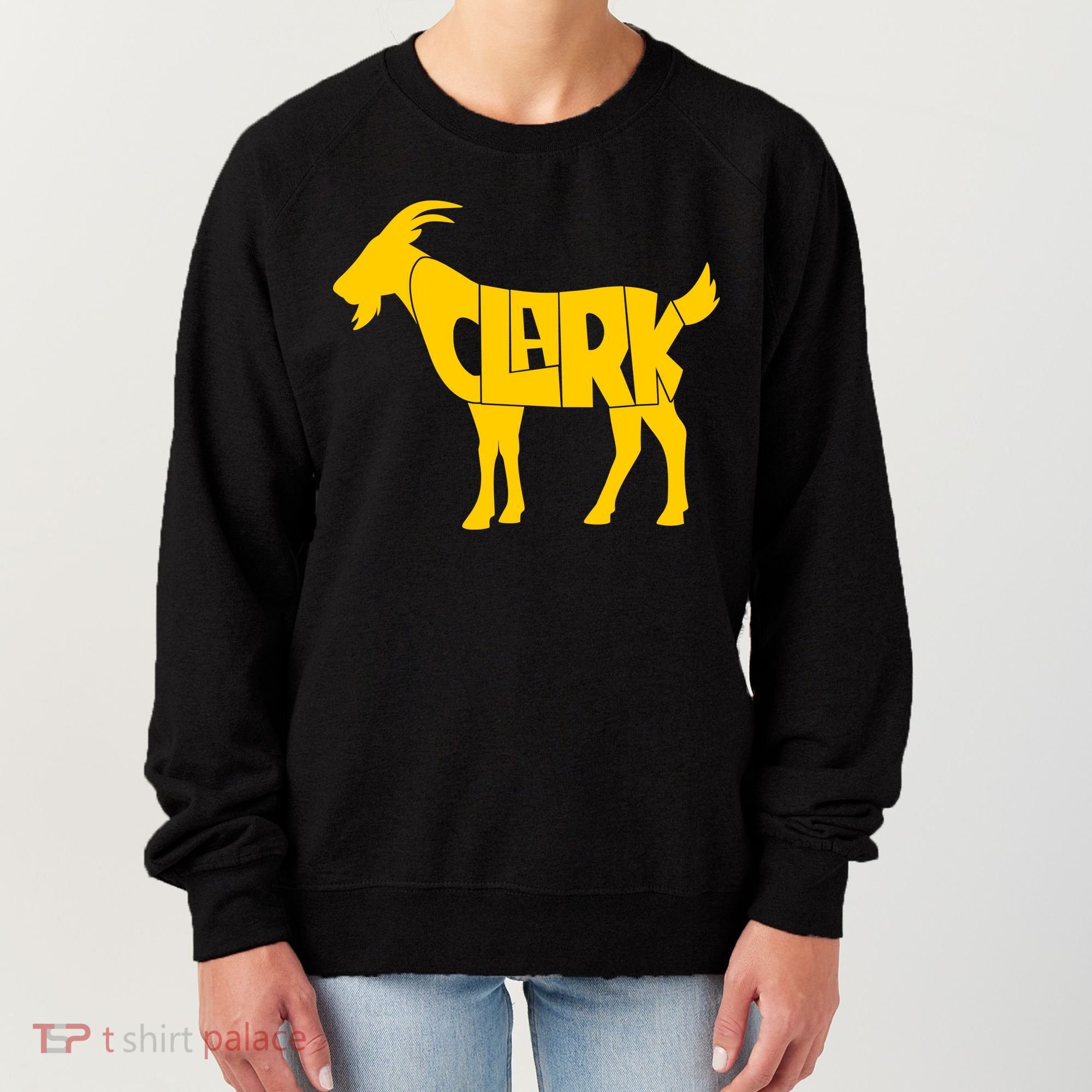 Clark Goat Basketball Fan Goat Women's Sweatshirt