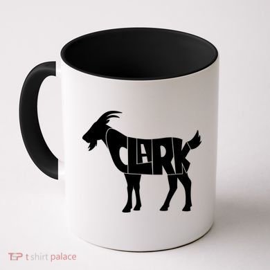Clark Goat Basketball Fan Goat Coffee Mug