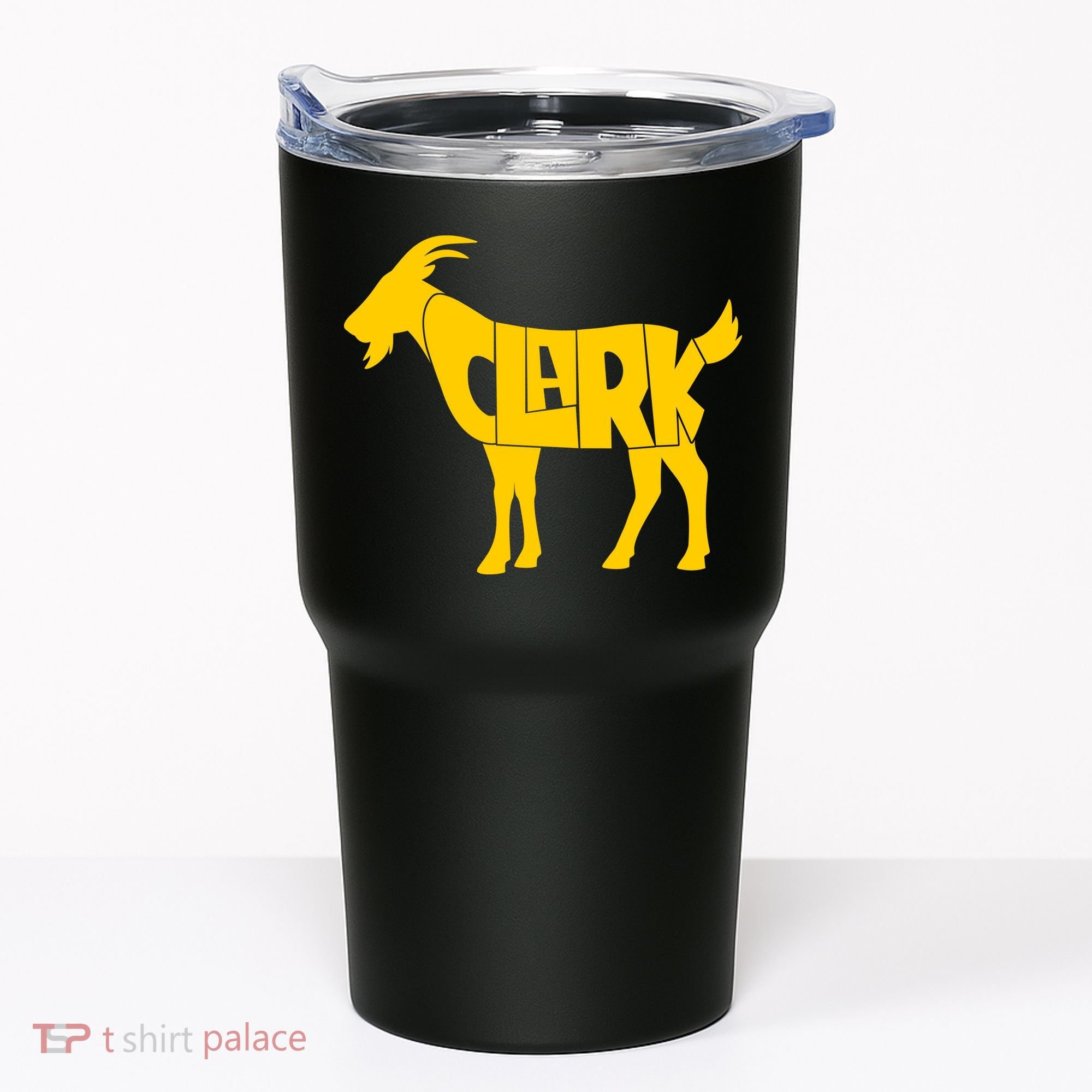 Clark Goat Basketball Fan Goat Tumbler
