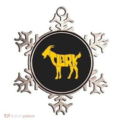 Clark Goat Basketball Fan Goat Ornament