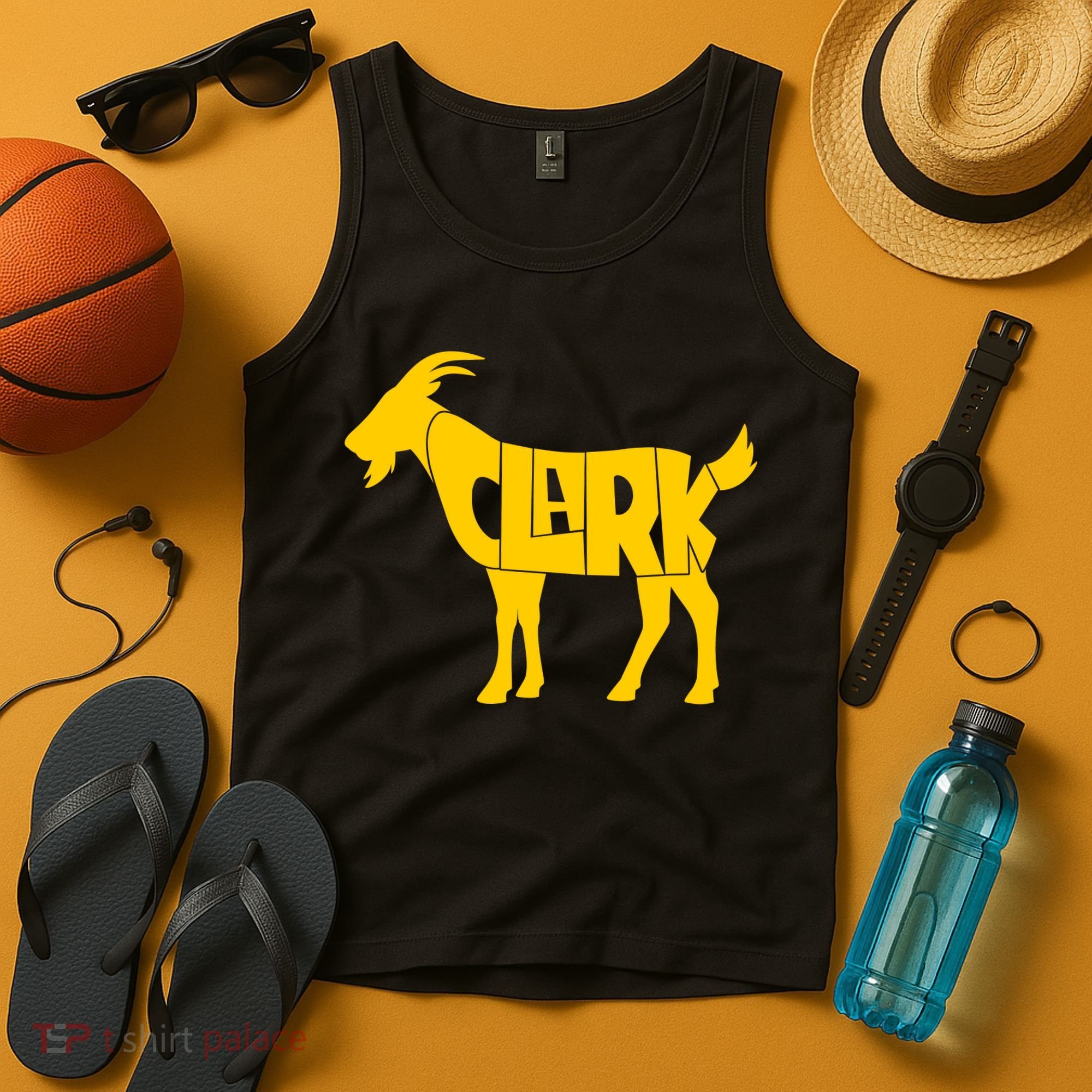 Clark Goat Basketball Fan Goat Tank Top