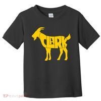Clark Goat Basketball Fan Goat Toddler T-Shirt thumb 0