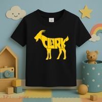 Clark Goat Basketball Fan Goat Toddler T-Shirt thumb 3