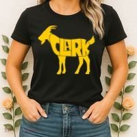 Clark Goat Basketball Fan Goat Women's T-Shirt thumb 2