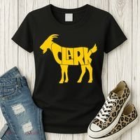 Clark Goat Basketball Fan Goat Women's T-Shirt thumb 3