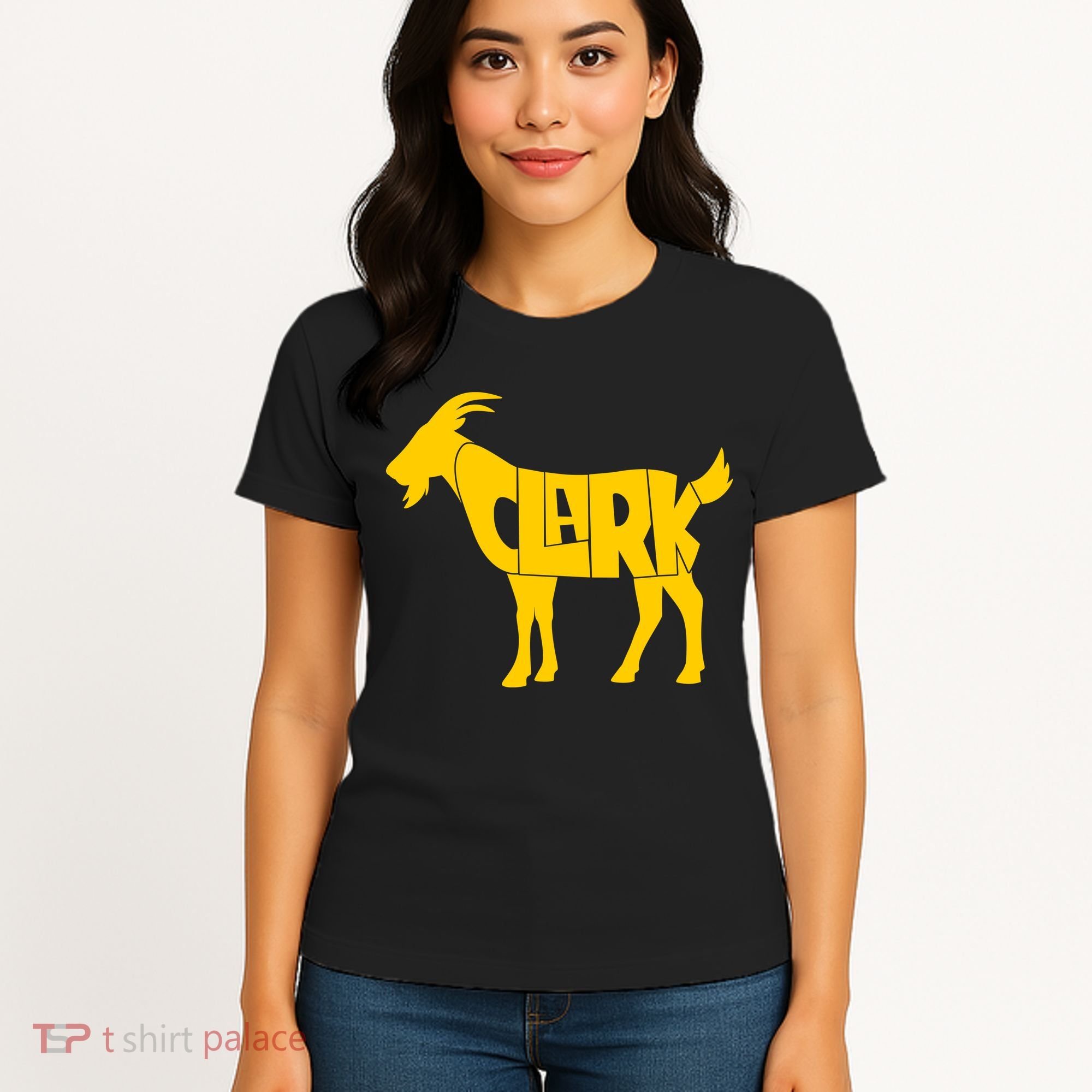 Clark Goat Basketball Fan Goat Women's T-Shirt