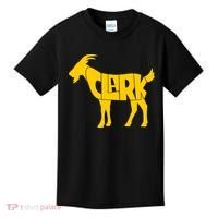 Clark Goat Basketball Fan Goat Kids T-Shirt thumb 0