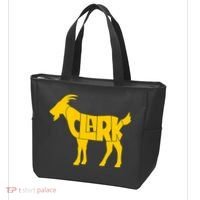 Clark Goat Basketball Fan Goat Tote Bag thumb 3