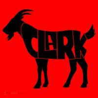 Clark Goat Basketball Fan Goat Santa Hat thumb 1