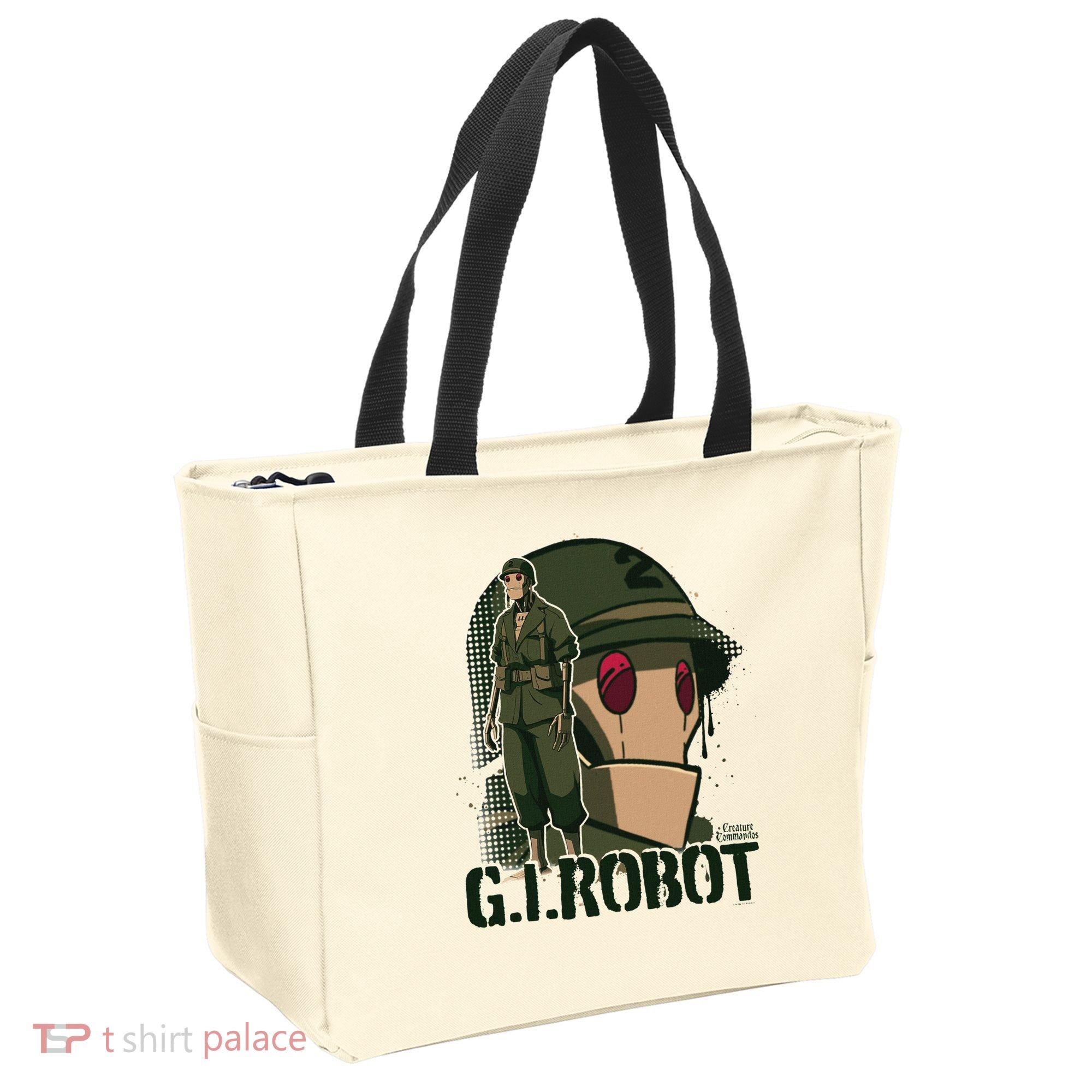 Creature Commandos G.I. Robot Showcase Tote Bag