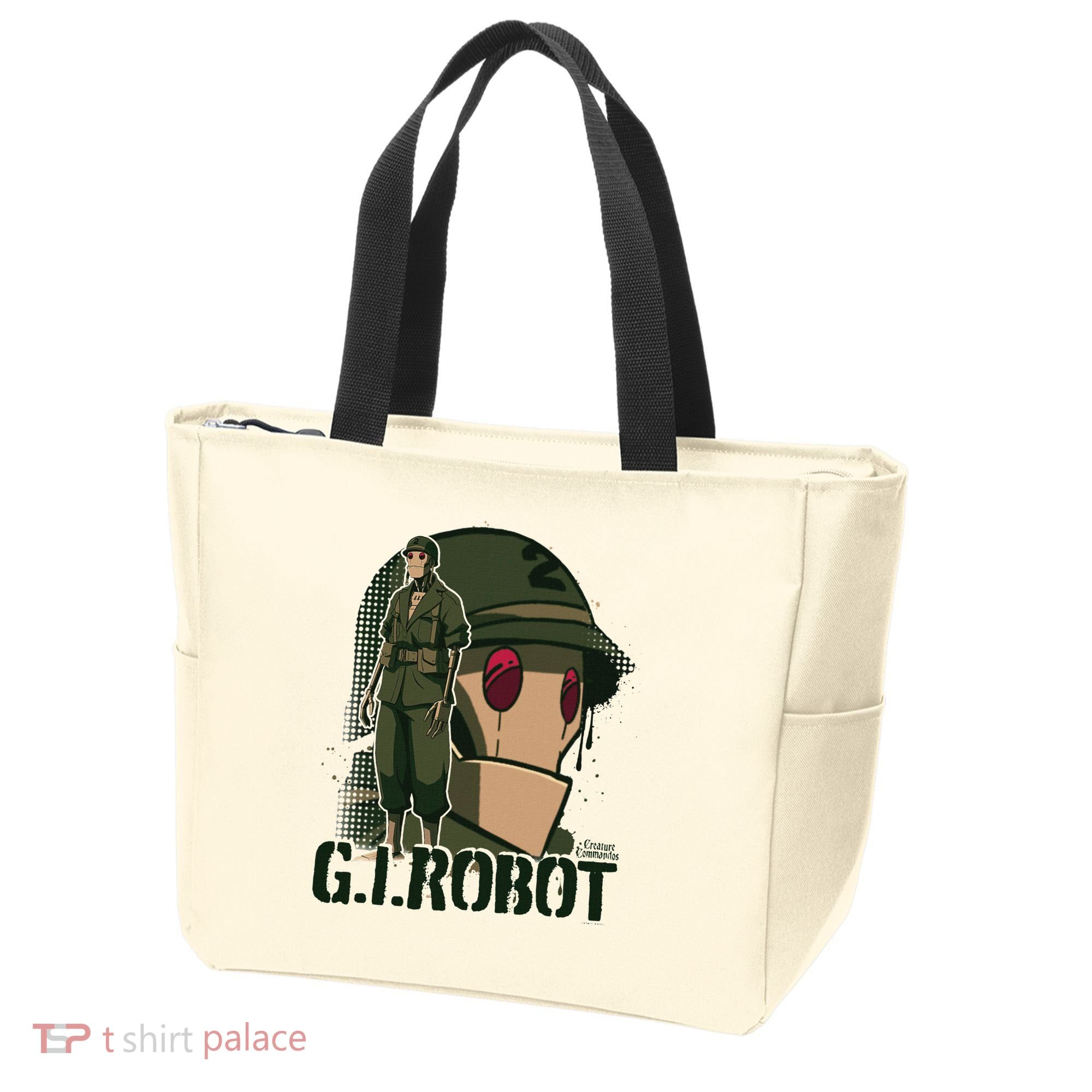 Creature Commandos G.I. Robot Showcase Tote Bag