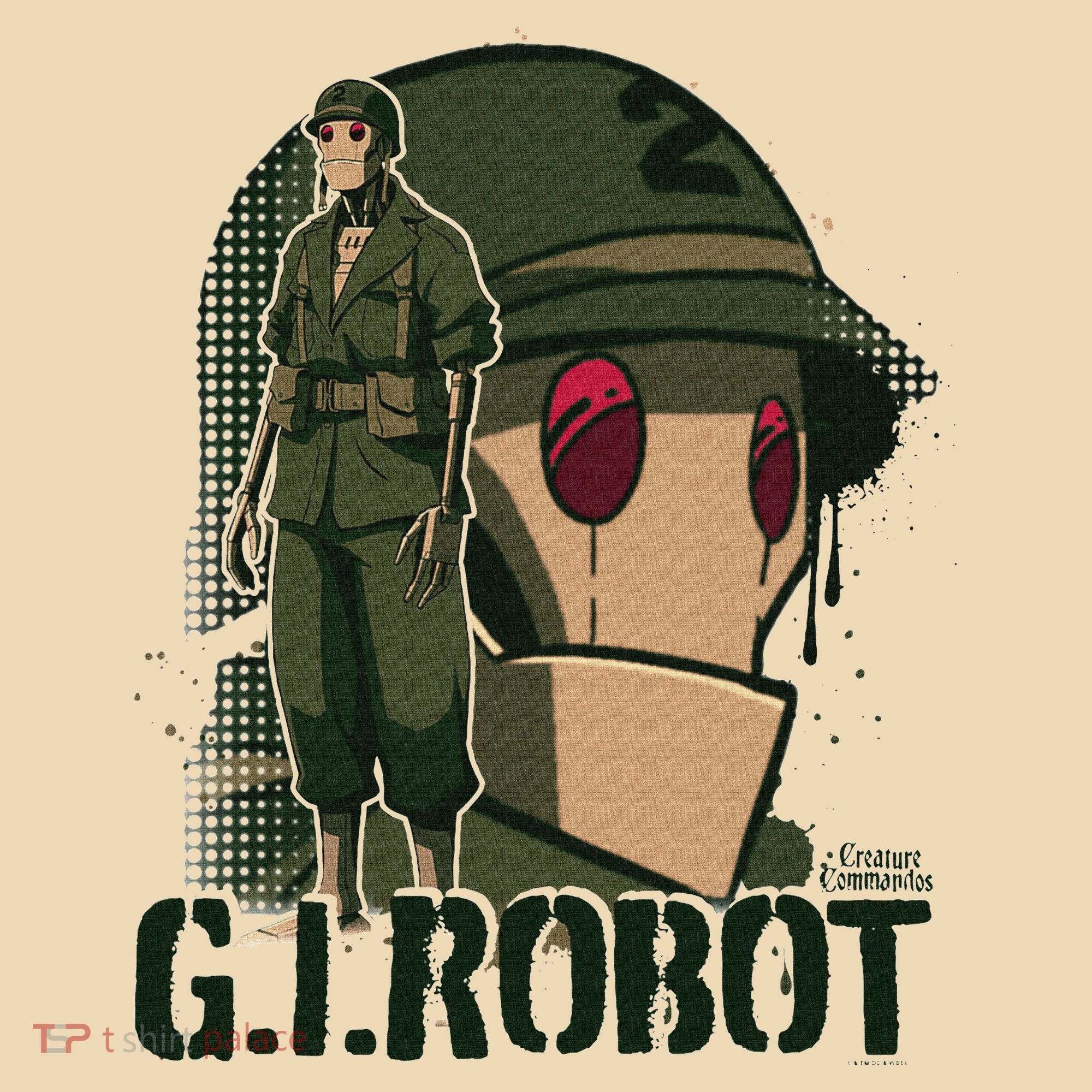 Creature Commandos G.I. Robot Showcase Tote Bag