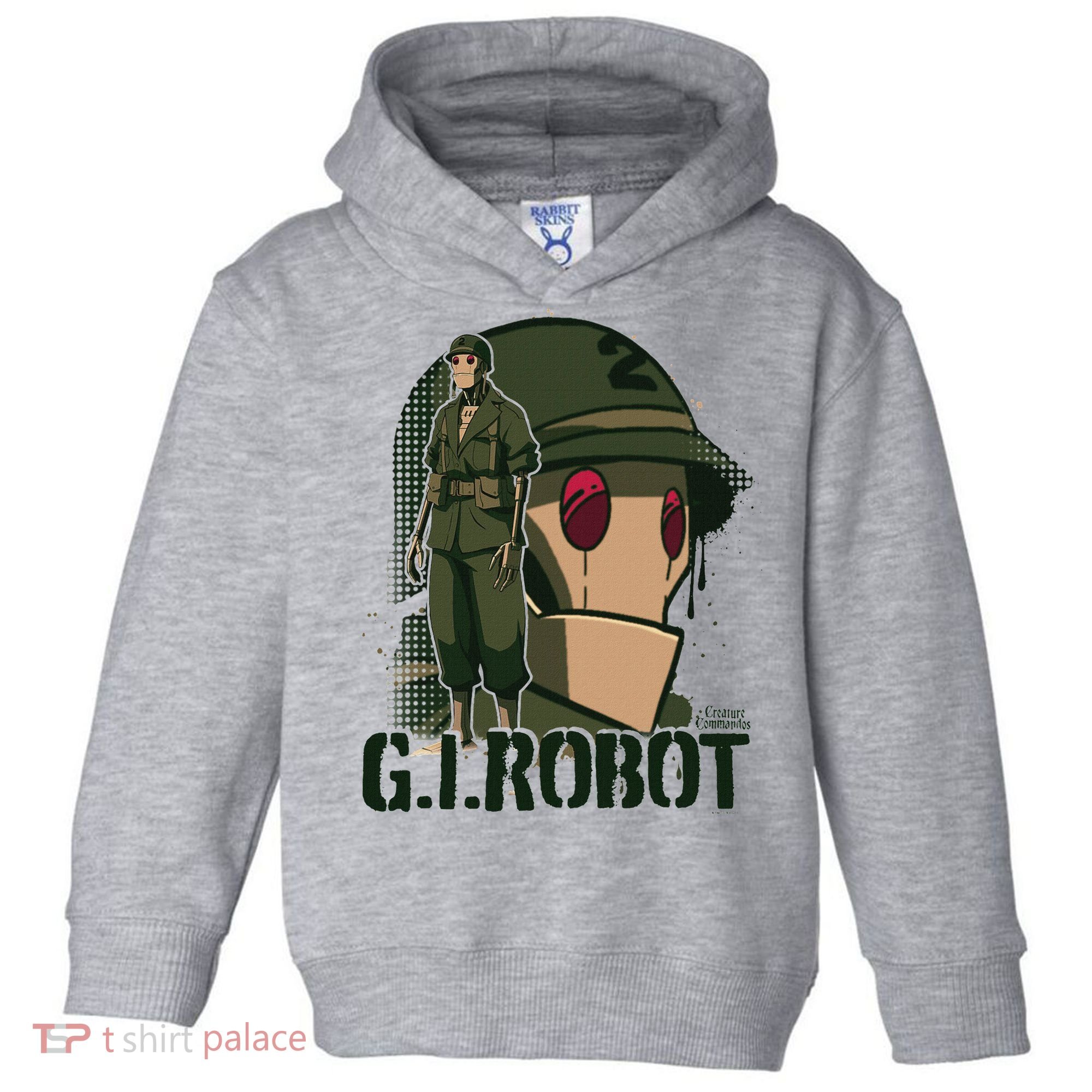 Creature Commandos G.I. Robot Showcase Toddler Hoodie