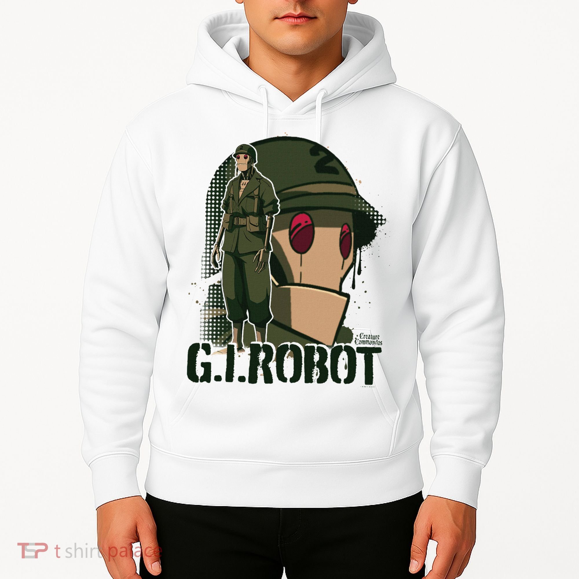 Creature Commandos G.I. Robot Showcase Hoodie