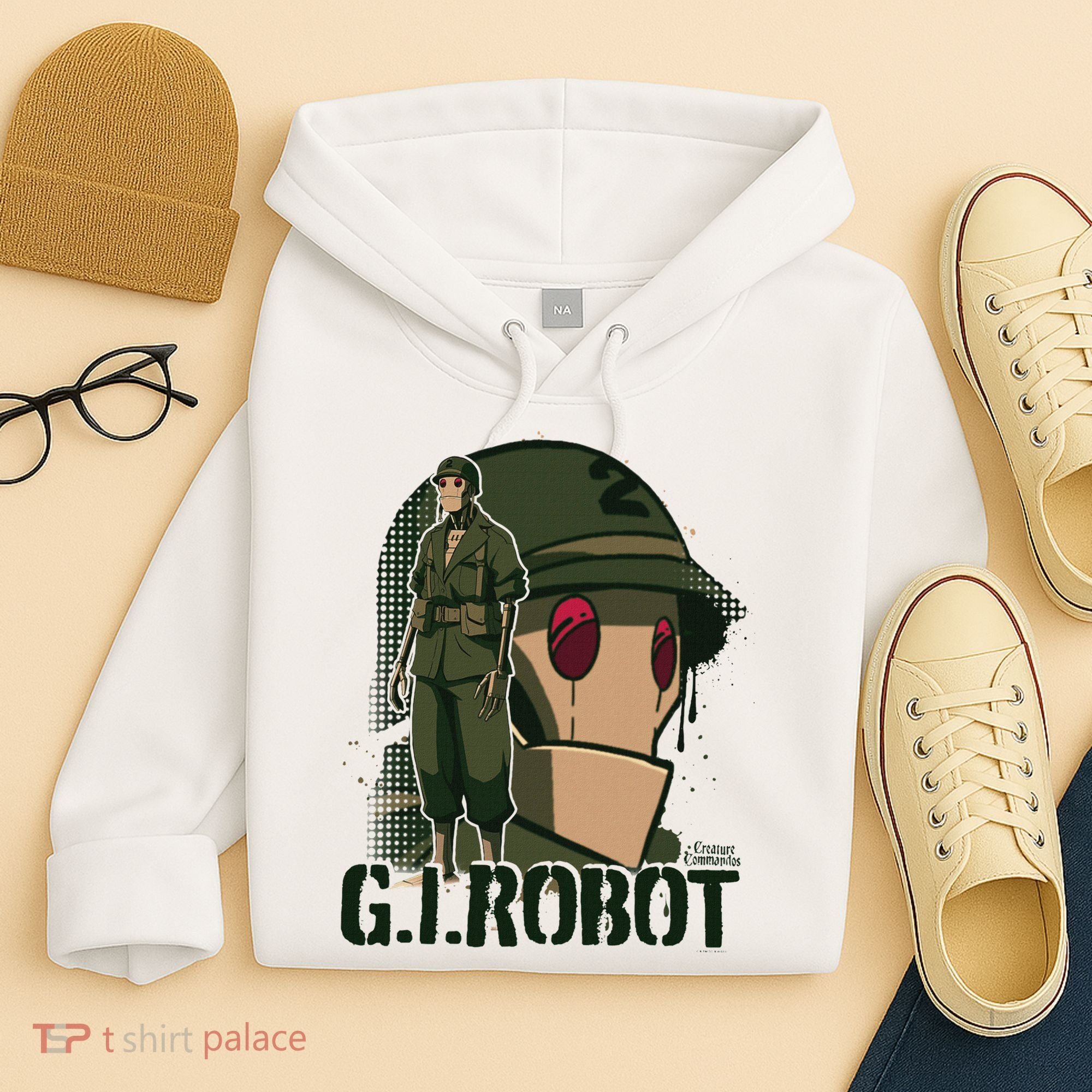 Creature Commandos G.I. Robot Showcase Hoodie