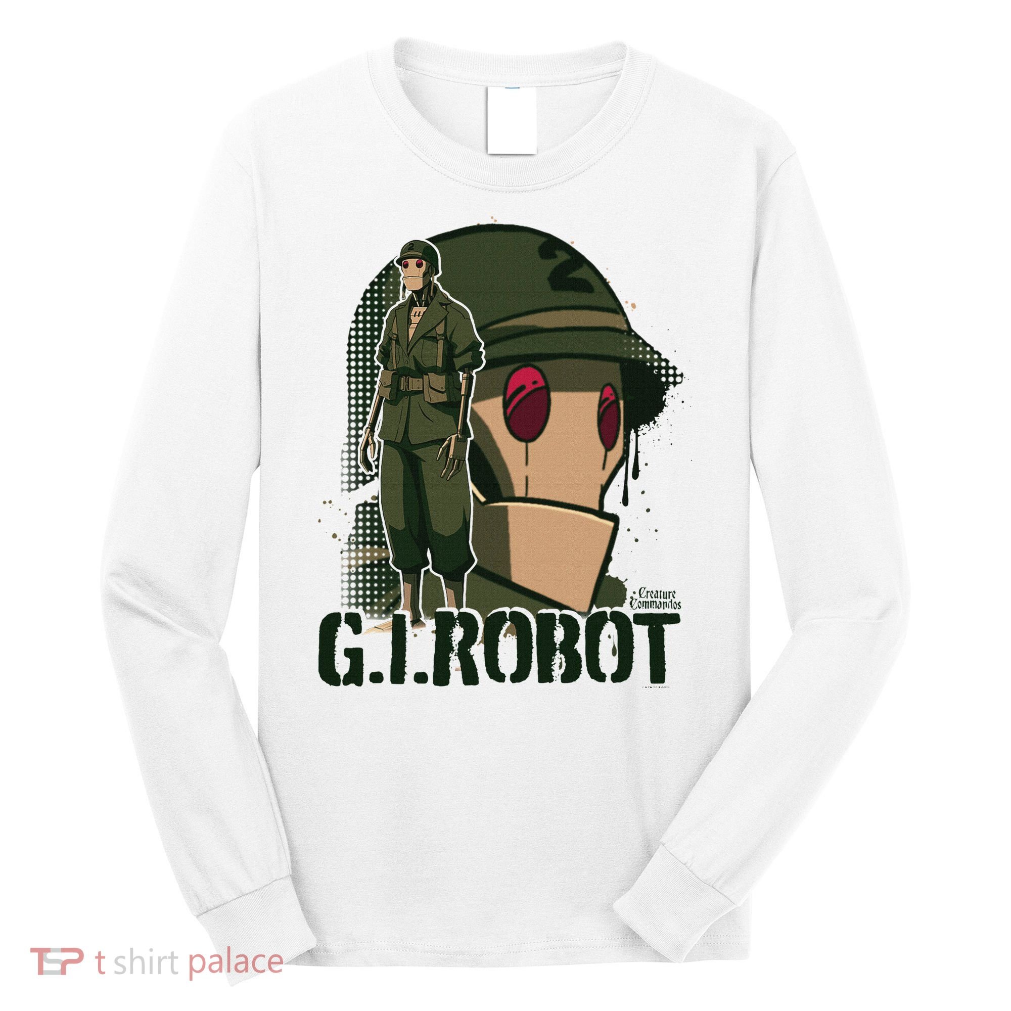 Creature Commandos G.I. Robot Showcase Long Sleeve Shirt