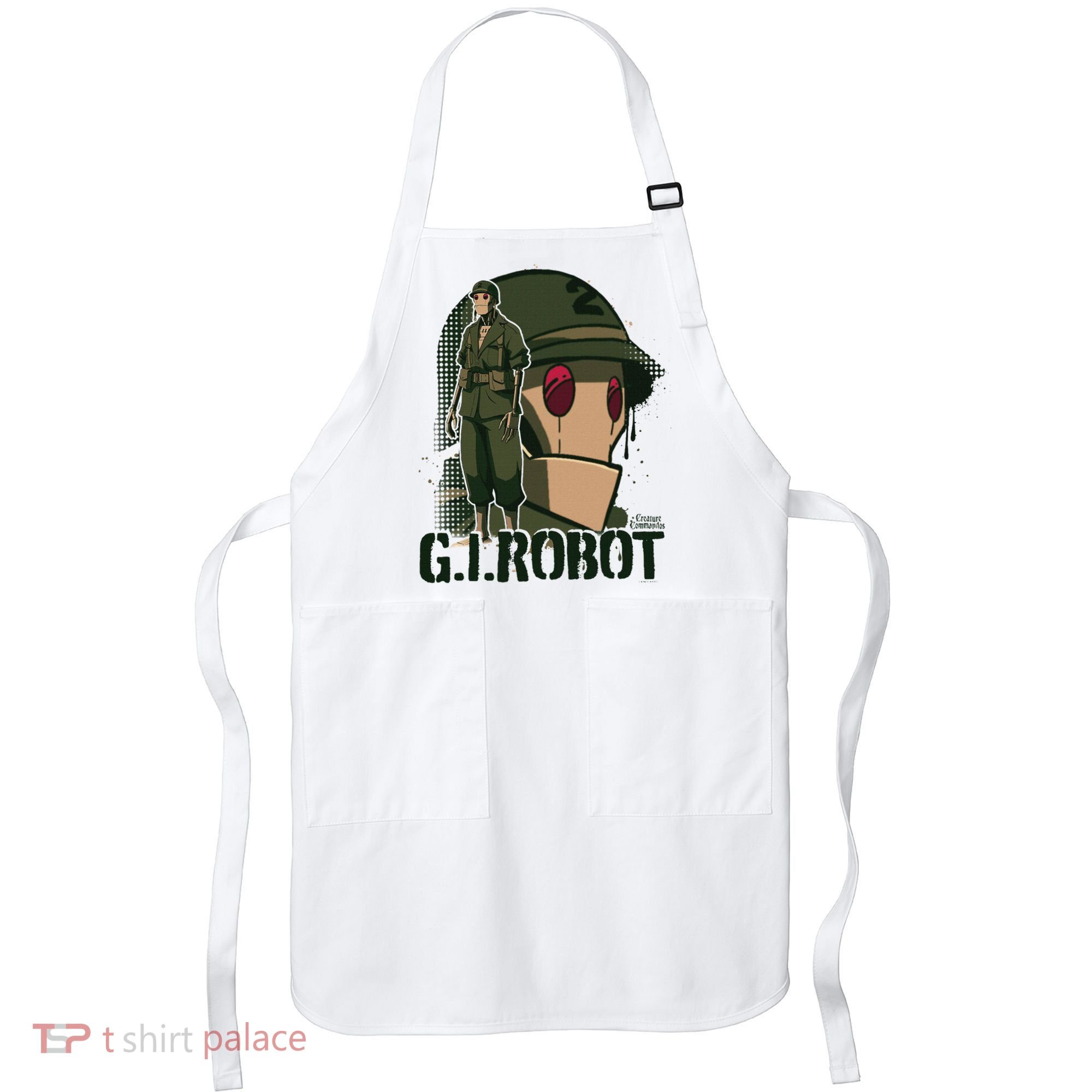 Creature Commandos G.I. Robot Showcase Apron