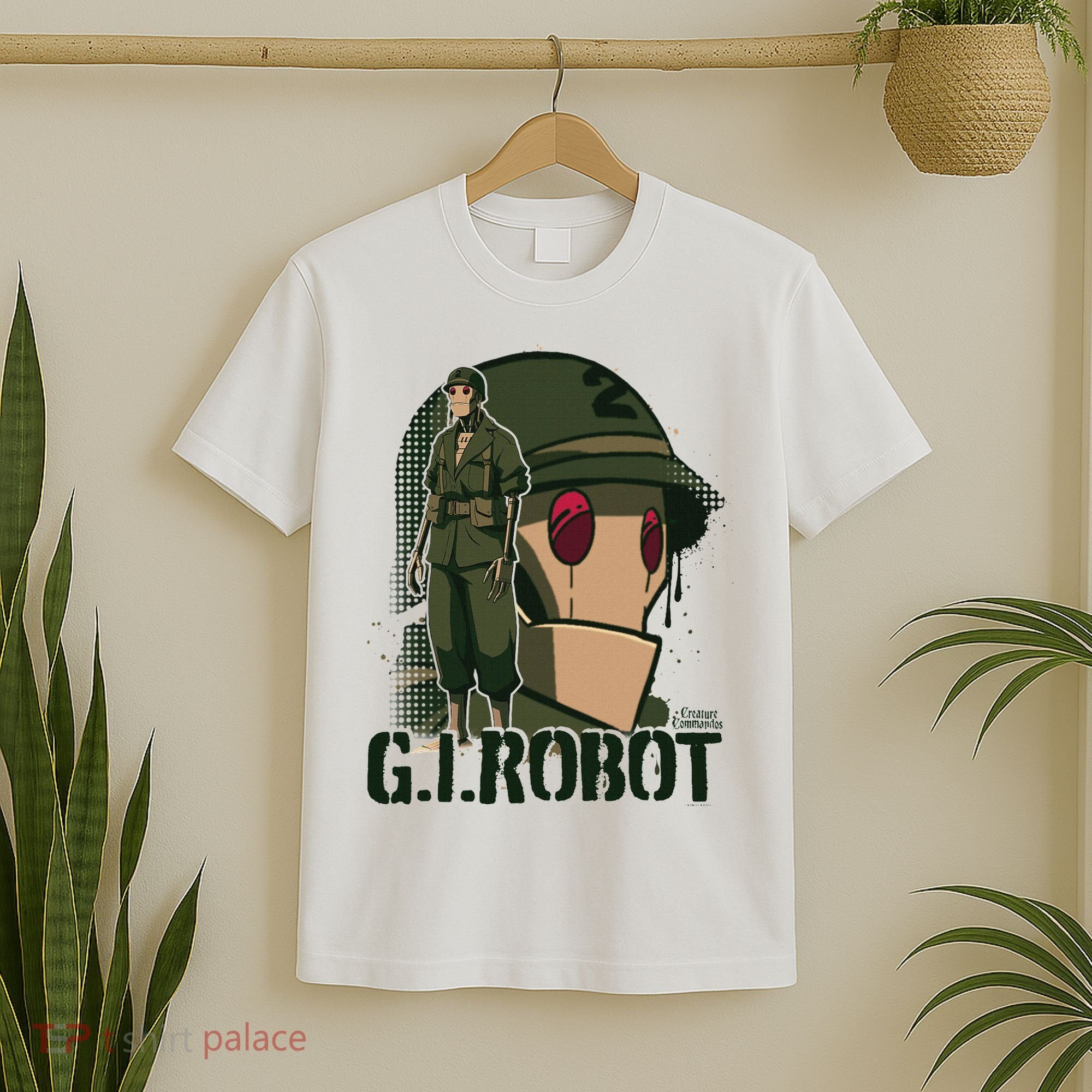 Creature Commandos G.I. Robot Showcase T-Shirt