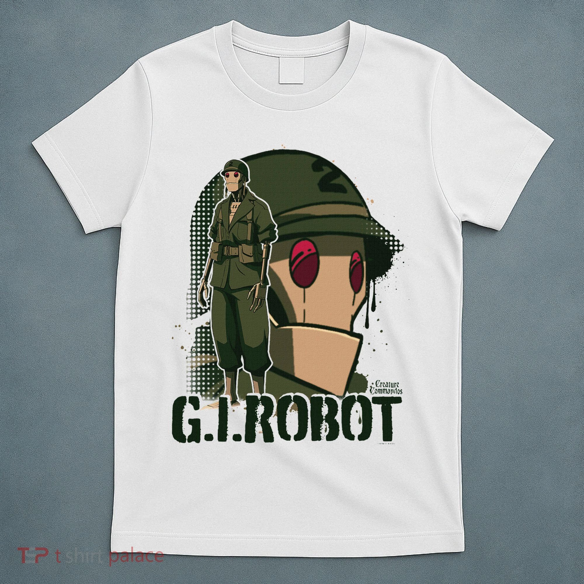 Creature Commandos G.I. Robot Showcase T-Shirt