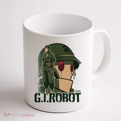 Creature Commandos G.I. Robot Showcase Coffee Mug back