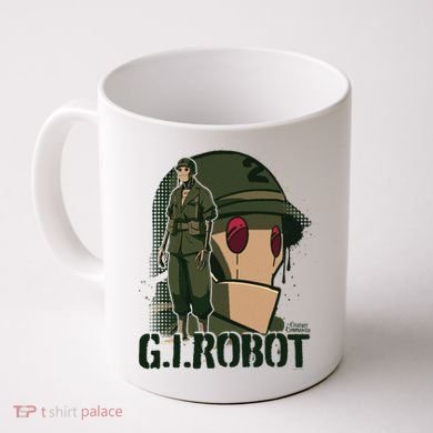 Creature Commandos G.I. Robot Showcase Coffee Mug