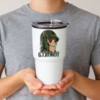 Creature Commandos G.I. Robot Showcase Tumbler thumb 2