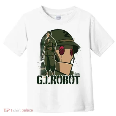 Creature Commandos G.I. Robot Showcase Toddler T-Shirt