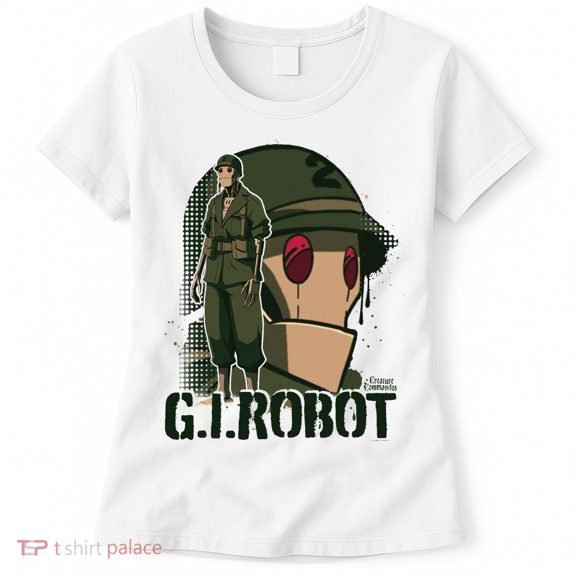 Creature Commandos G.I. Robot Showcase Women's T-Shirt