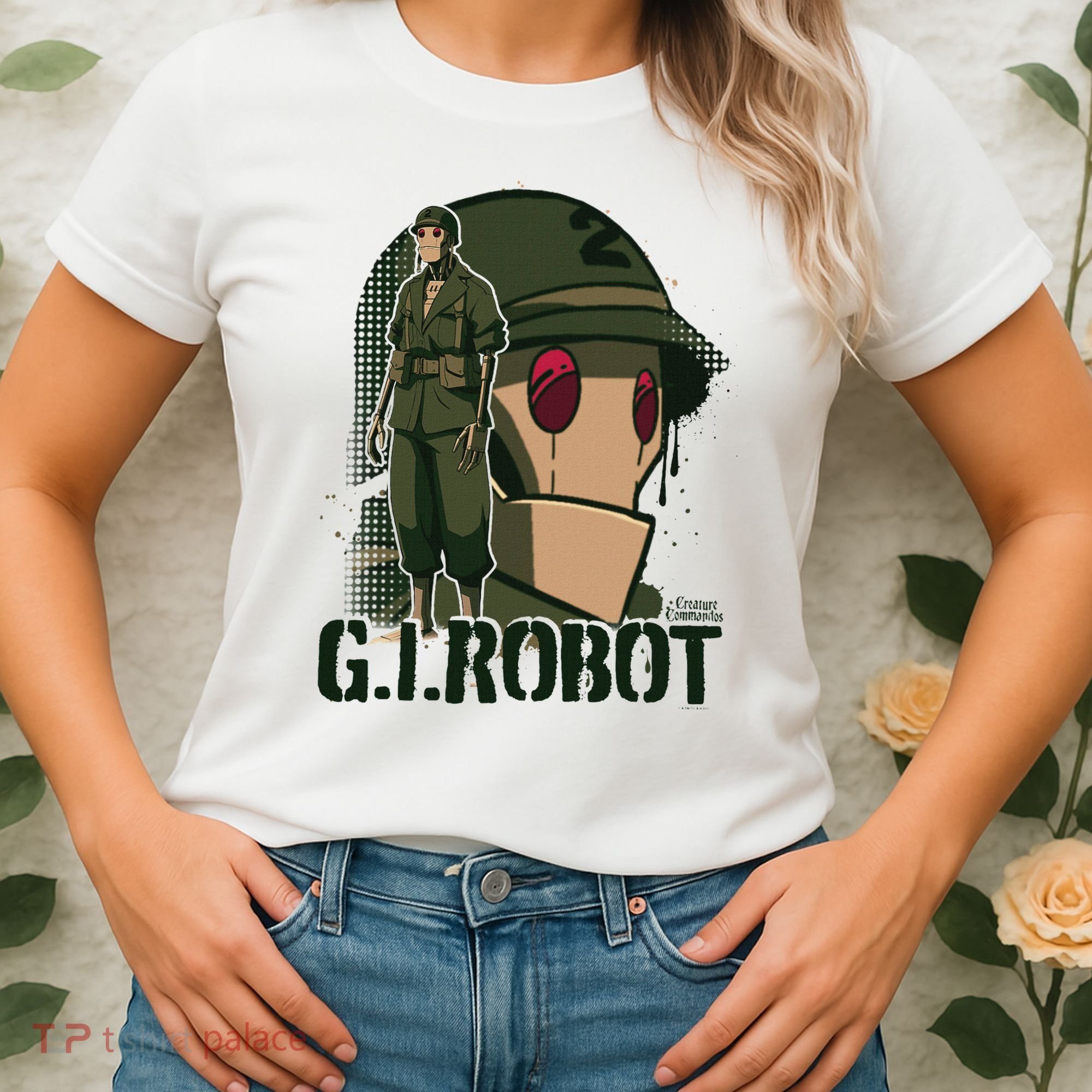 Creature Commandos G.I. Robot Showcase Women's T-Shirt