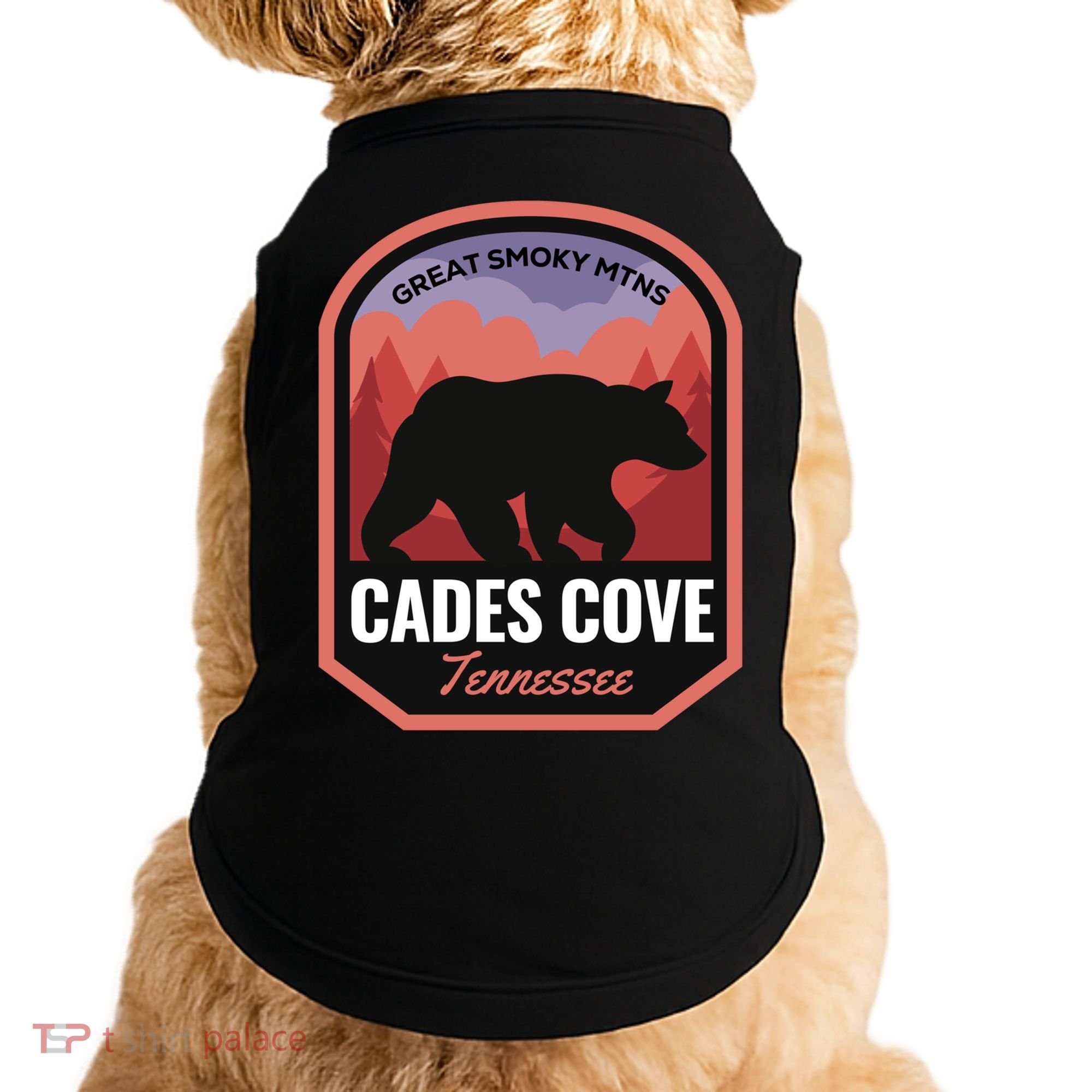 Cades Cove Great Smoky Mtns Tennessee Cute Gift Doggie Tank
