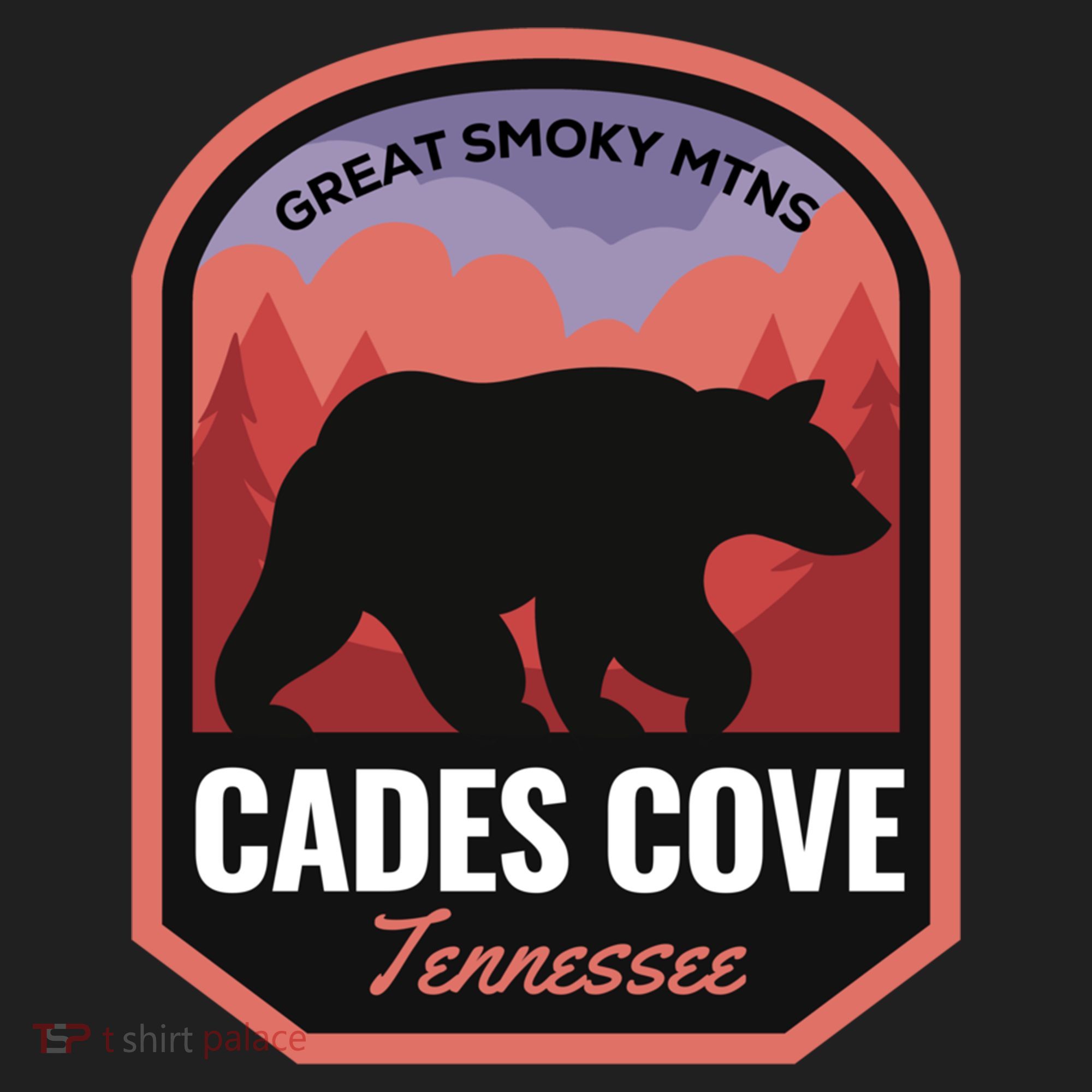 Cades Cove Great Smoky Mtns Tennessee Cute Gift Golf Towel