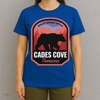 Cades Cove Great Smoky Mtns Tennessee Cute Gift T-Shirt thumb 4