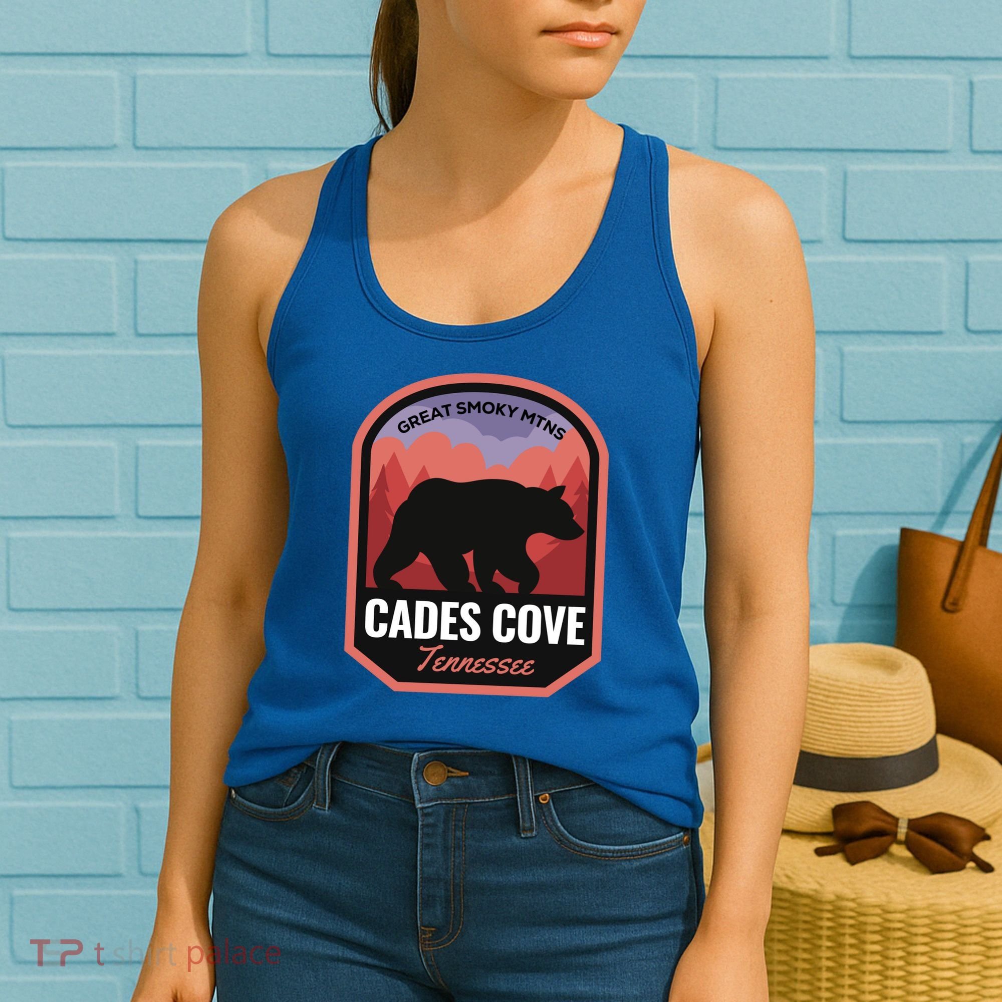 Cades Cove Great Smoky Mtns Tennessee Cute Gift Women's Tank Top