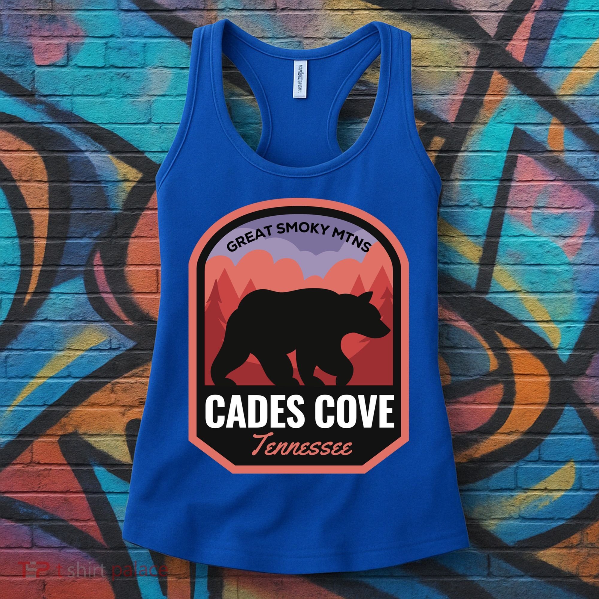 Cades Cove Great Smoky Mtns Tennessee Cute Gift Women's Tank Top