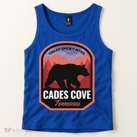 Cades Cove Great Smoky Mtns Tennessee Cute Gift Tank Top thumb 2