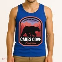 Cades Cove Great Smoky Mtns Tennessee Cute Gift Tank Top thumb 3