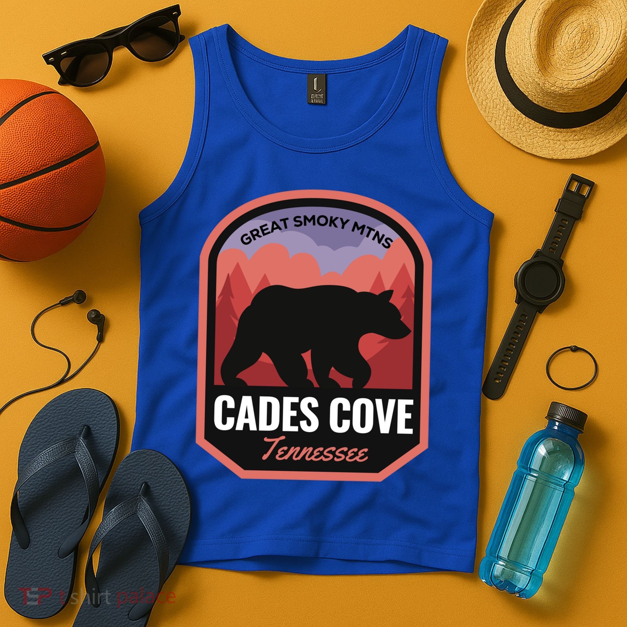 Cades Cove Great Smoky Mtns Tennessee Cute Gift Tank Top