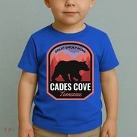 Cades Cove Great Smoky Mtns Tennessee Cute Gift Toddler T-Shirt thumb 2
