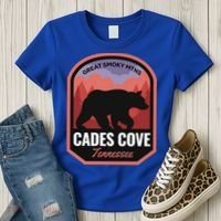 Cades Cove Great Smoky Mtns Tennessee Cute Gift Women's T-Shirt thumb 3