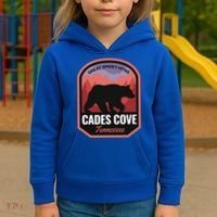 Cades Cove Great Smoky Mtns Tennessee Cute Gift Kids Hoodie thumb 3