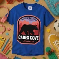 Cades Cove Great Smoky Mtns Tennessee Cute Gift Kids T-Shirt thumb 3